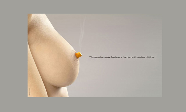 poster ấn tượng tác hại thuốc lá