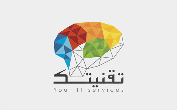 Mẫu logo đa giác sáng tạo | Xu hướng thiết kế logo 2015 