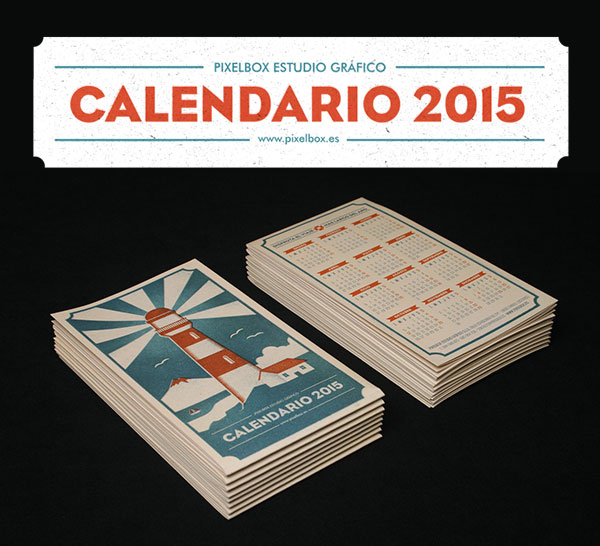 Enjoy Your Trip | Simple Desk Calendar 2015 for Inspiration
