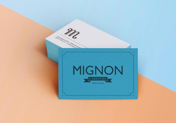 Bộ nhận diện thương hiệu Mignon