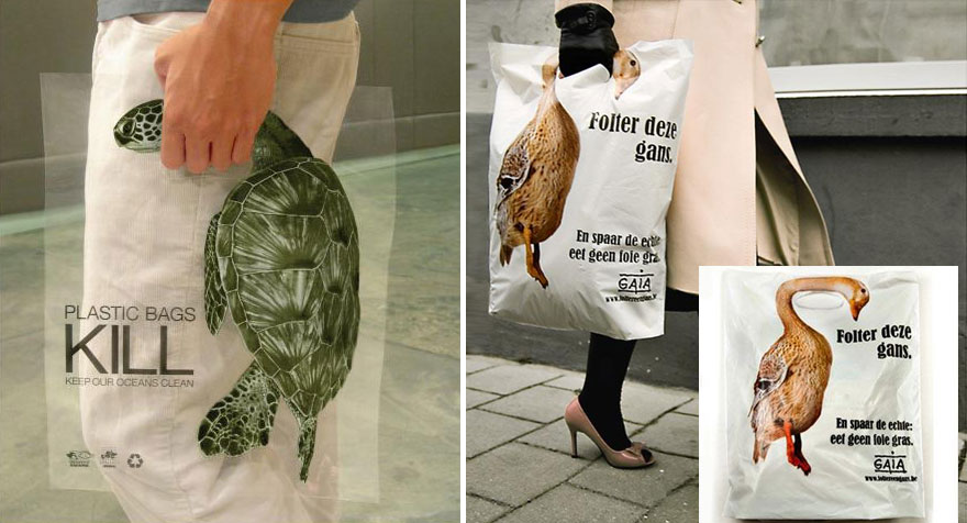 Thiết kế túi xách (GAIA): Plastic Bags Kill