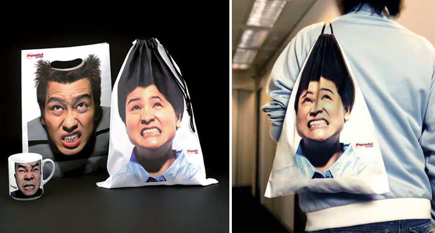 Thiết kế túi xách Panadol: Headache Bag