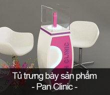 Tủ trưng bày sản phẩm Pan Clinic
