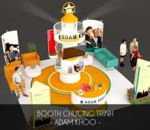 Booth chương trình – Adam Khoo