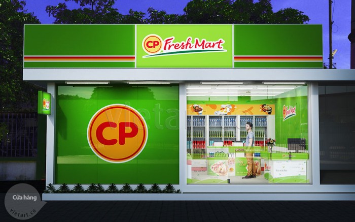 Hệ thống cửa hàng CP Fresh Mart