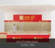 Booth bán hàng Song Yến