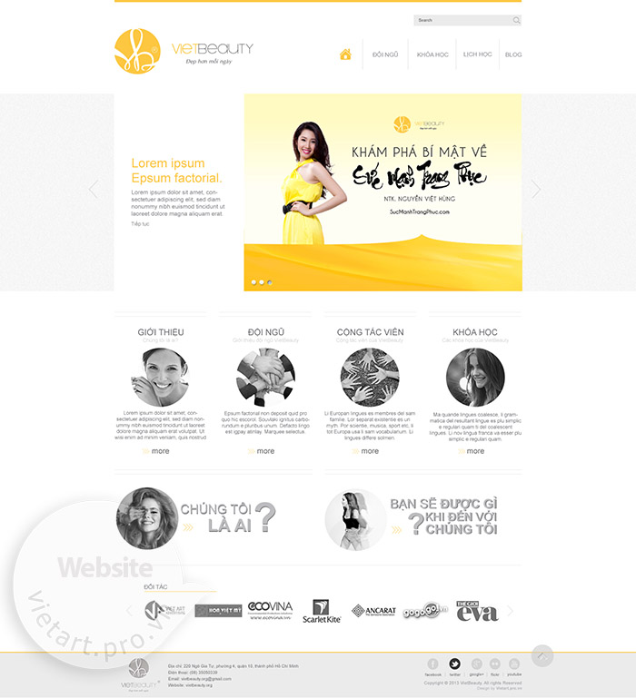 Website Viet Beauty