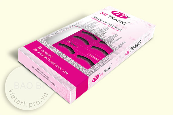 Thiết kế hộp giấy MI TRANG