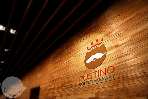 bảng hiệu Pustino