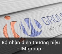 Bộ nhận diện thương hiệu IM Group