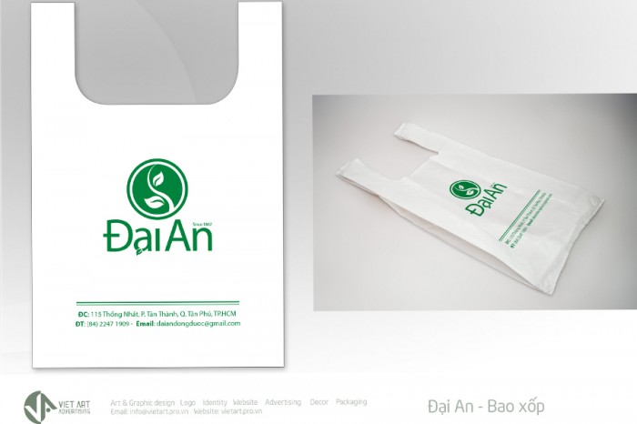 Bộ nhận diện thương hiệu cơ bản – Đại An