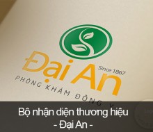 Bộ nhận diện thương hiệu cơ bản – Đại An