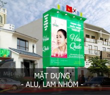 Mặt dựng alu – lam nhôm
