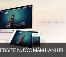 Website Nước mắm hạnh phúc