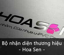 Bộ nhận diện thương hiệu Hoa Sen