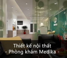 Nội thất phòng khám Medika