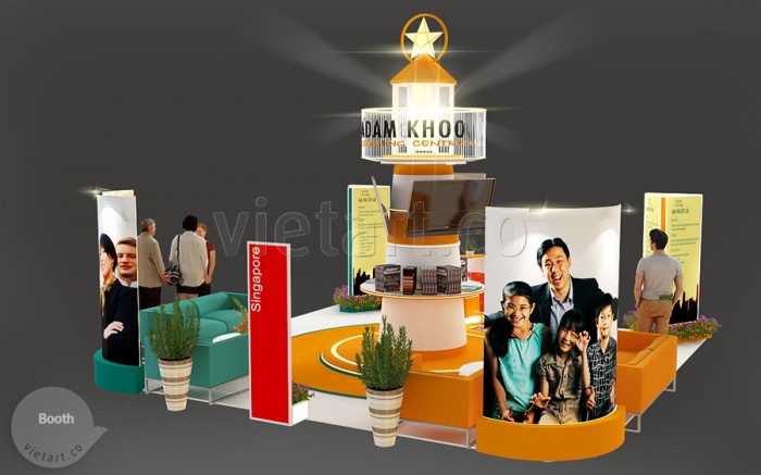 Booth chương trình – Adam Khoo