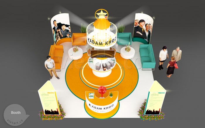 Booth chương trình – Adam Khoo