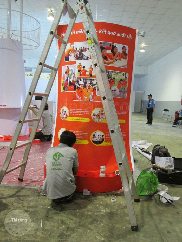 Booth chương trình – Adam Khoo