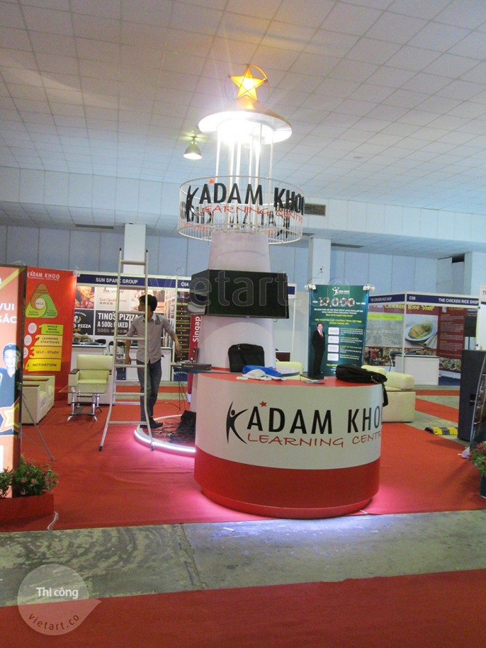 Booth chương trình – Adam Khoo