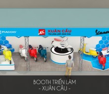 Booth triển lãm Xuân Cầu
