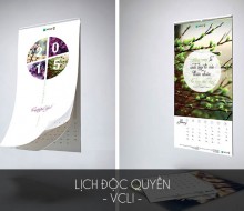 Mẫu lịch độc quyền – VCLI