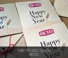 Bộ Thiệp năm mới độc quyền – Rich’s