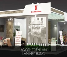 Booth Triển lãm Lâm Hiệp Hưng