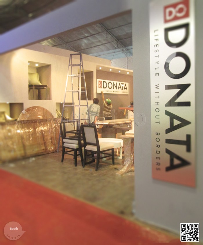 Booth triển lãm Donata