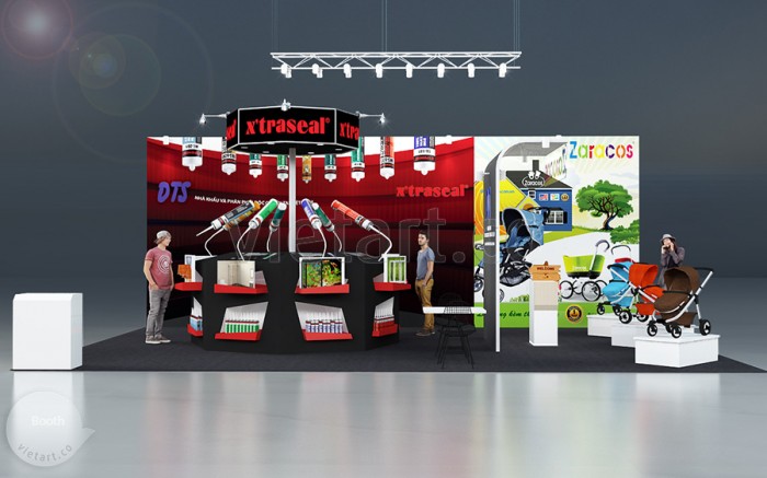 Gian hàng triển lãm Dũng Thành