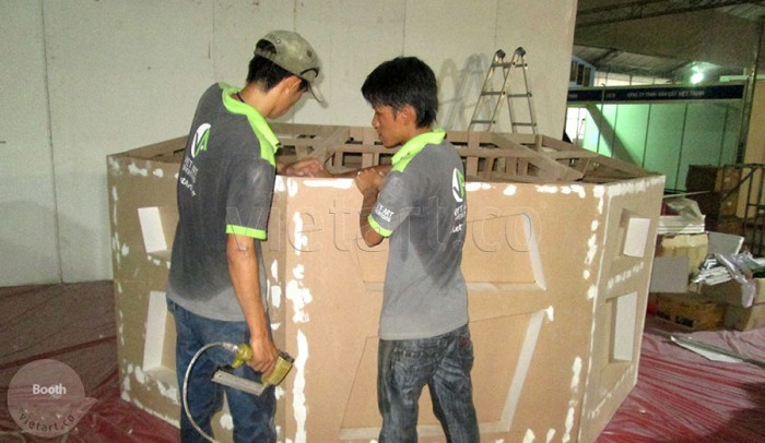 Gian hàng triển lãm Dũng Thành