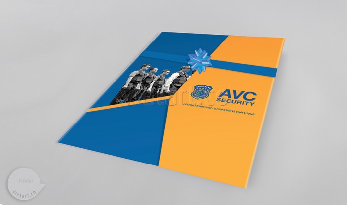 Bộ Folder – Flyer – Voucher – AVC Security