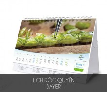 Lịch độc quyền Bayer