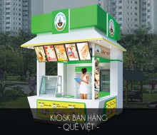 Kiosk bán hàng Quê Việt