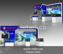 Mẫu thiết kế gian hàng Thành Công