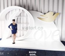 Booth triễn lãm Dove